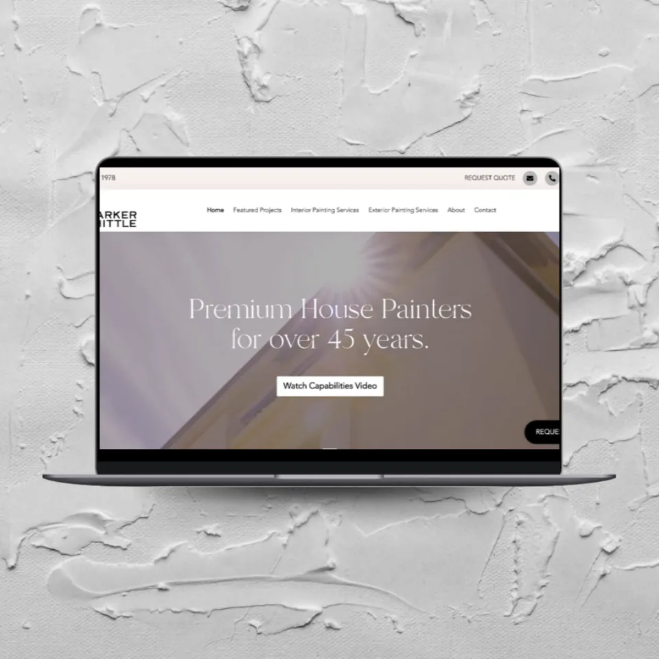 Barker Whittle: website, project detail