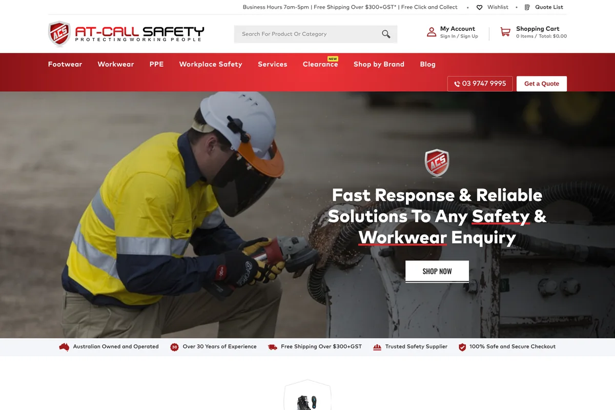 AT Call Safety storefront