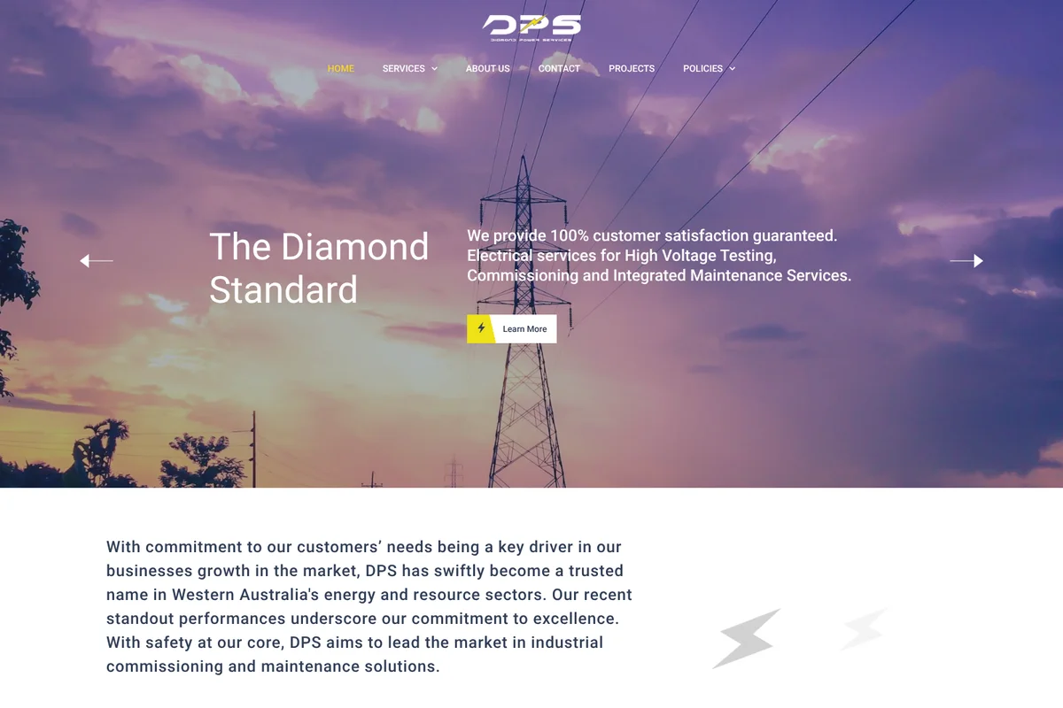 DPS website hero