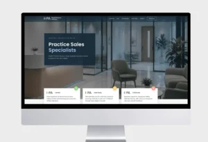Health Practice Advisory website, by CLIK Digital