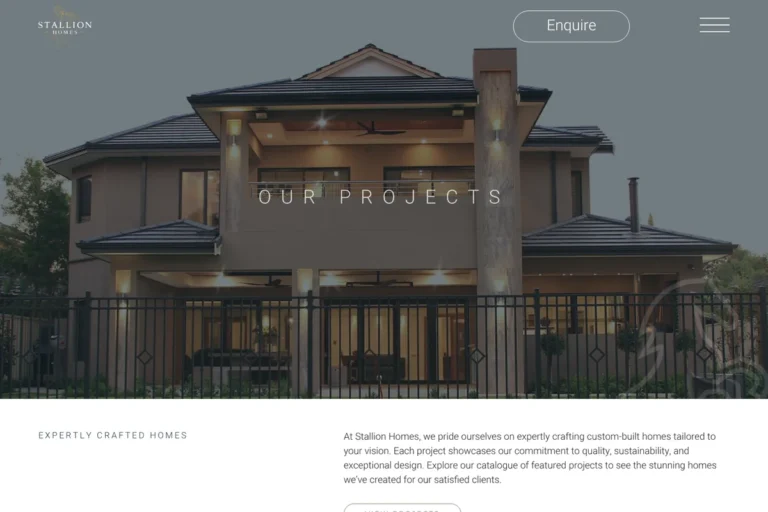 Stallion Homes project