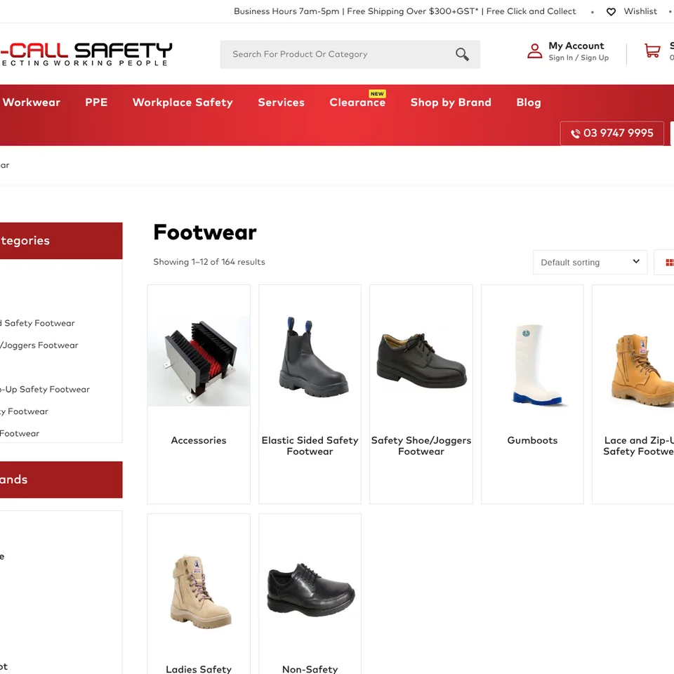 AT Call Safety category detail
