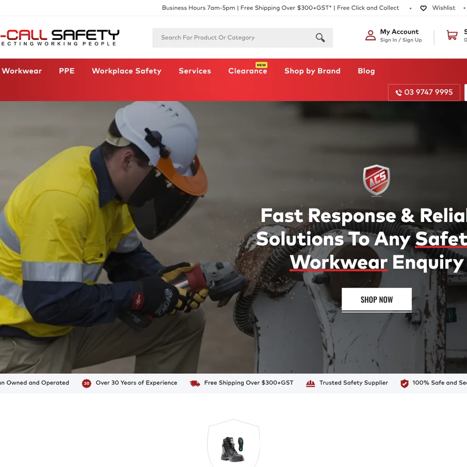 AT Call Safety storefront detail