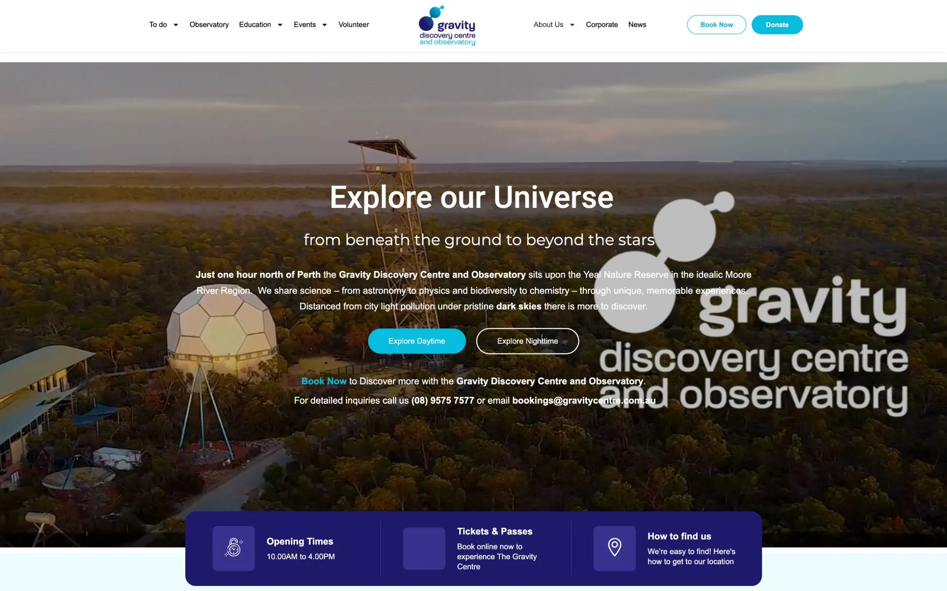 Gravity Discovery Centre: photo
