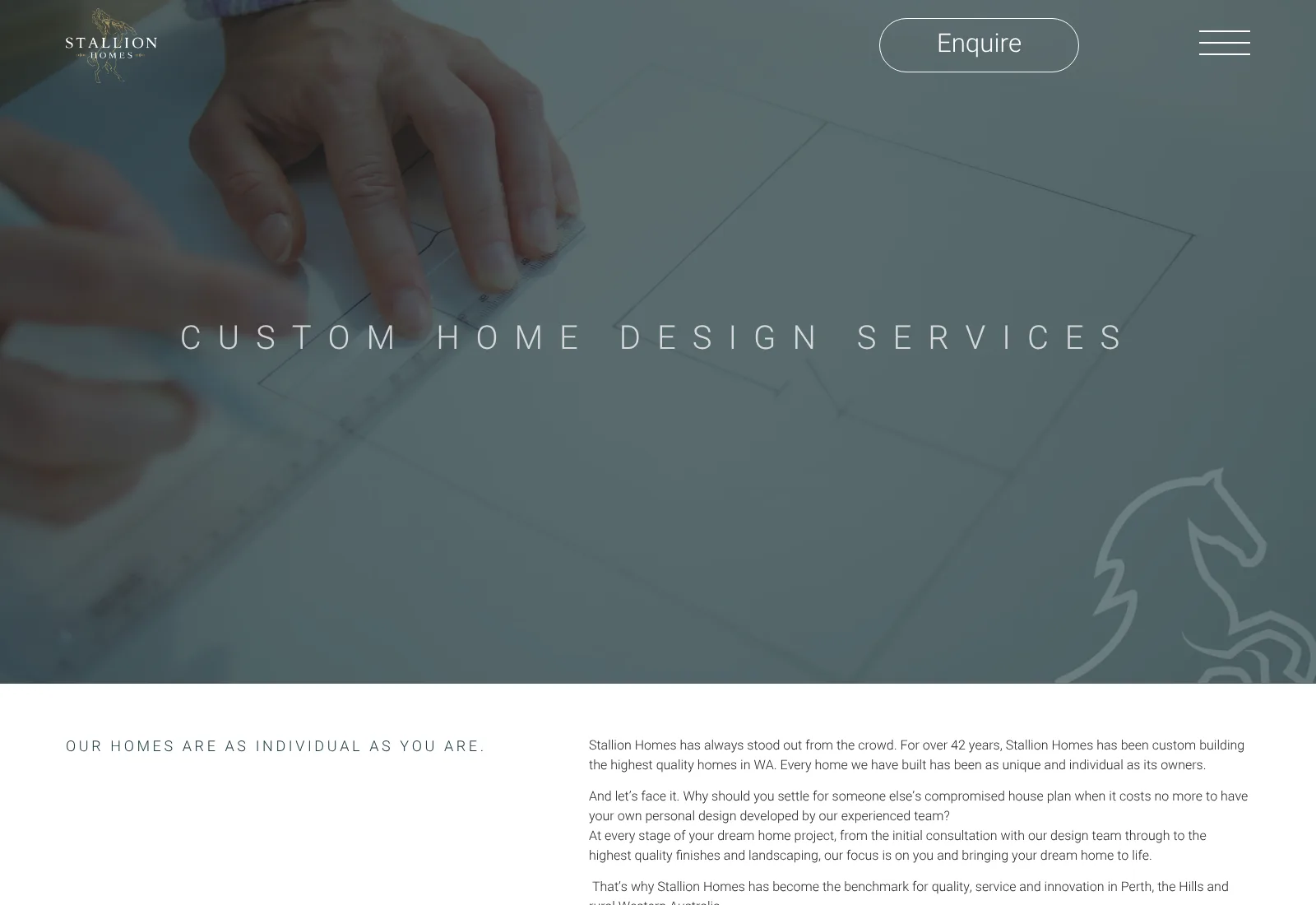 Stallion Homes custom design process