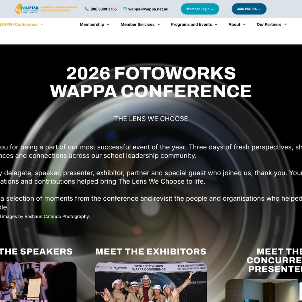 WAPPA conference detail