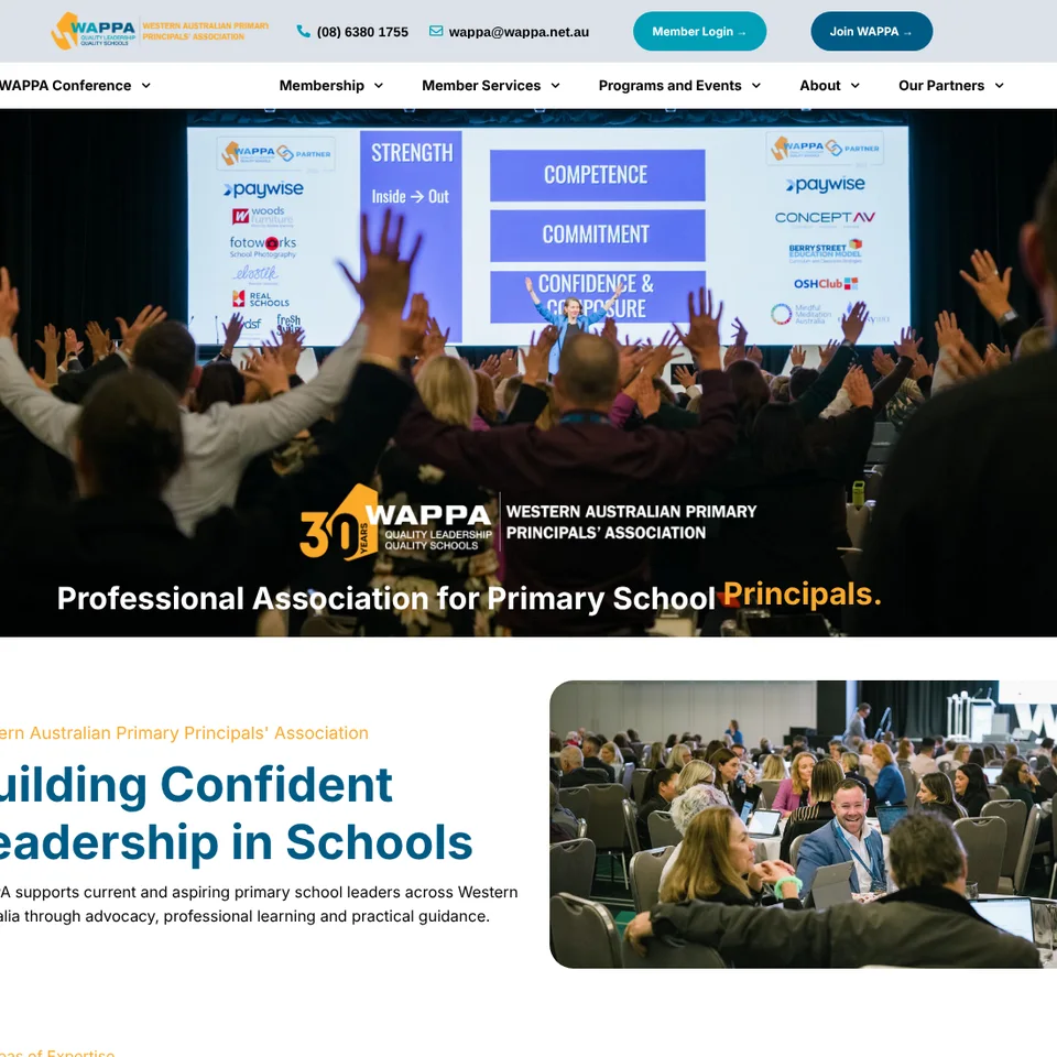 WAPPA homepage detail