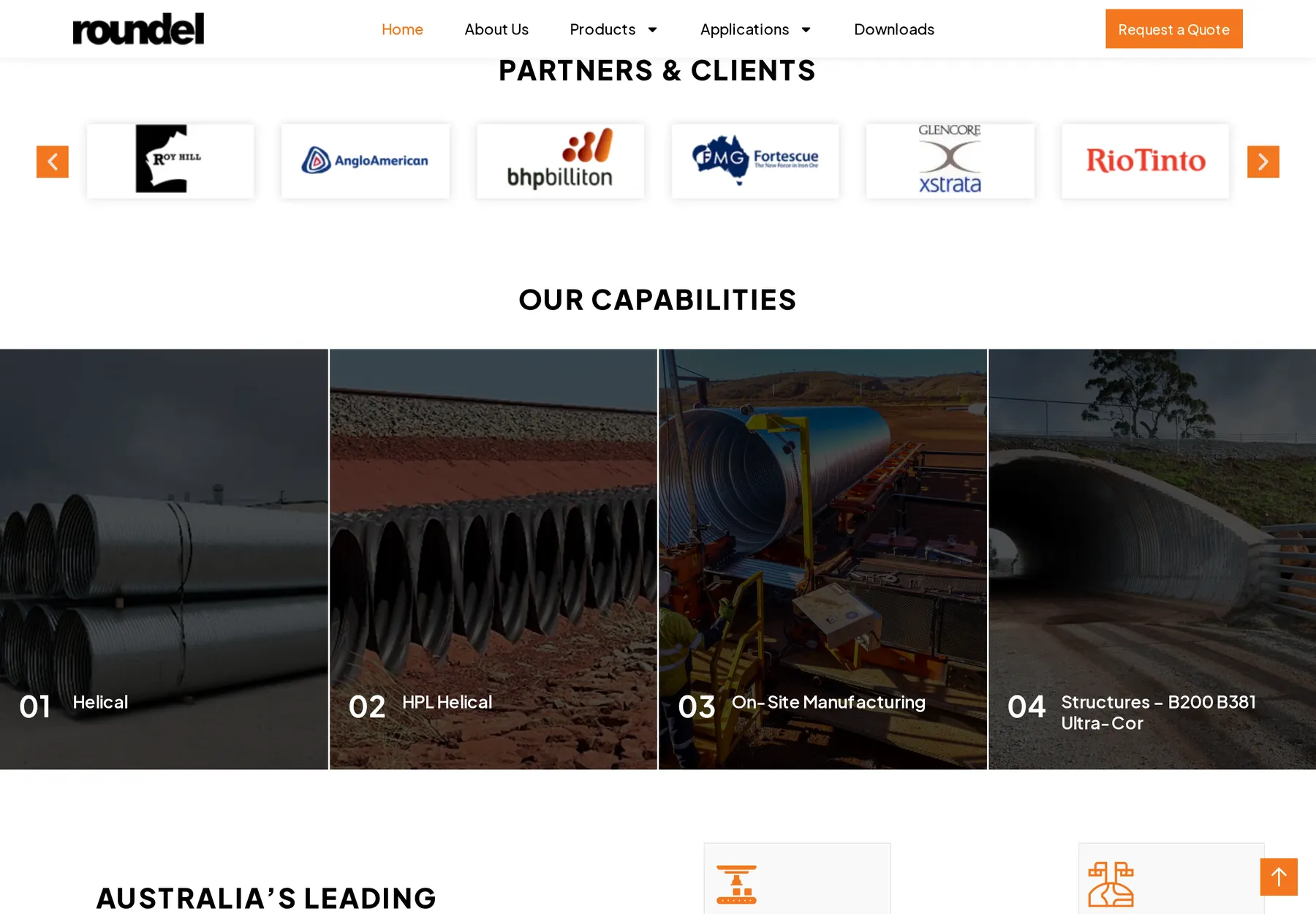 Roundel Civil: capabilities and product range