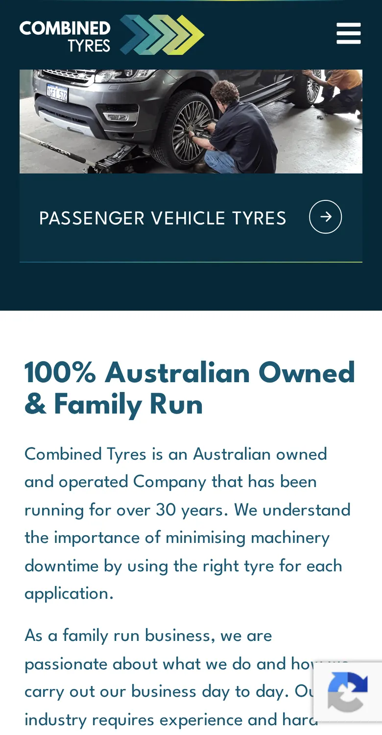 Combined Tyres: mobile, family owned story